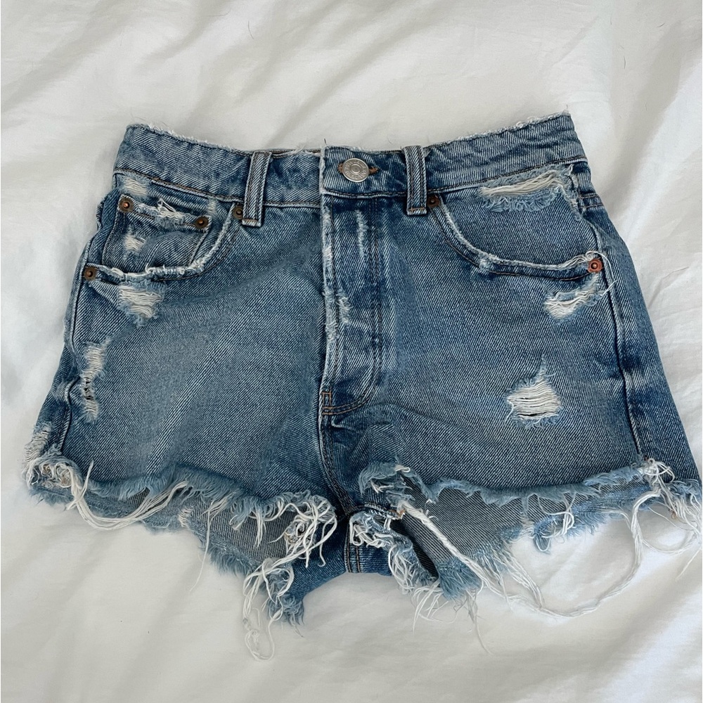 ZARA High Waisted Shorts